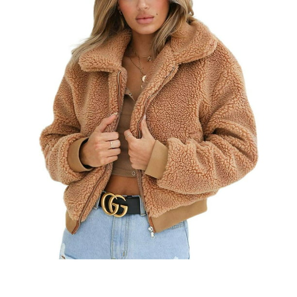 Eoeth Men Wool Plush Lapel Casual Winter Patchwork Long Sleeve Jean Jacket Coat Lamb Cashmere Warm Outwear Tunic Cardigan 